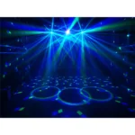 5-in-1 DMX-Lichteffekt IBIZA "FULLMOON" mit Wash, UV, RG Laser, Strobe & Astro – Bild 2