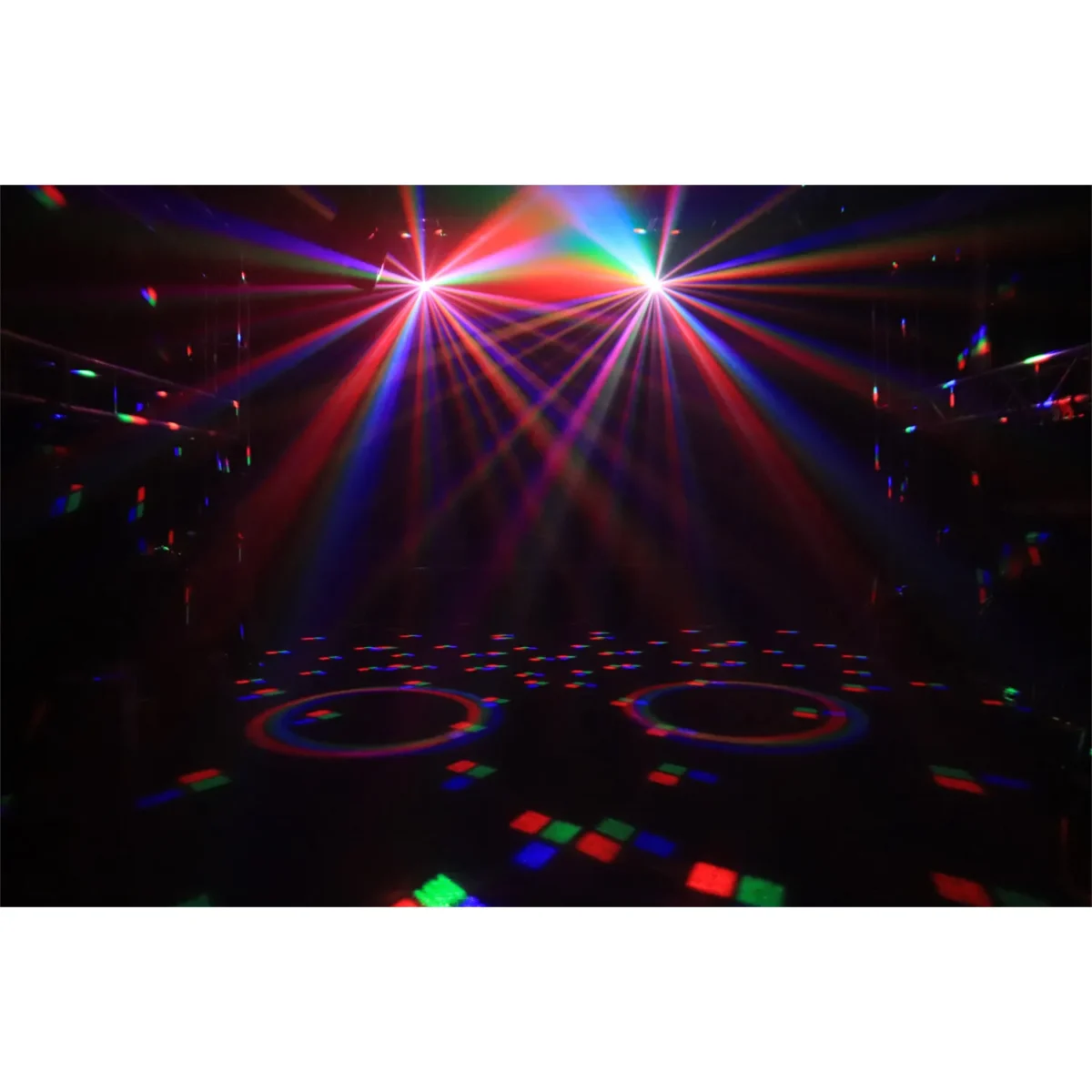 5-in-1 DMX-Lichteffekt IBIZA "FULLMOON" mit Wash, UV, RG Laser, Strobe & Astro – Bild 4