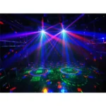 5-in-1 DMX-Lichteffekt IBIZA "FULLMOON" mit Wash, UV, RG Laser, Strobe & Astro – Bild 5