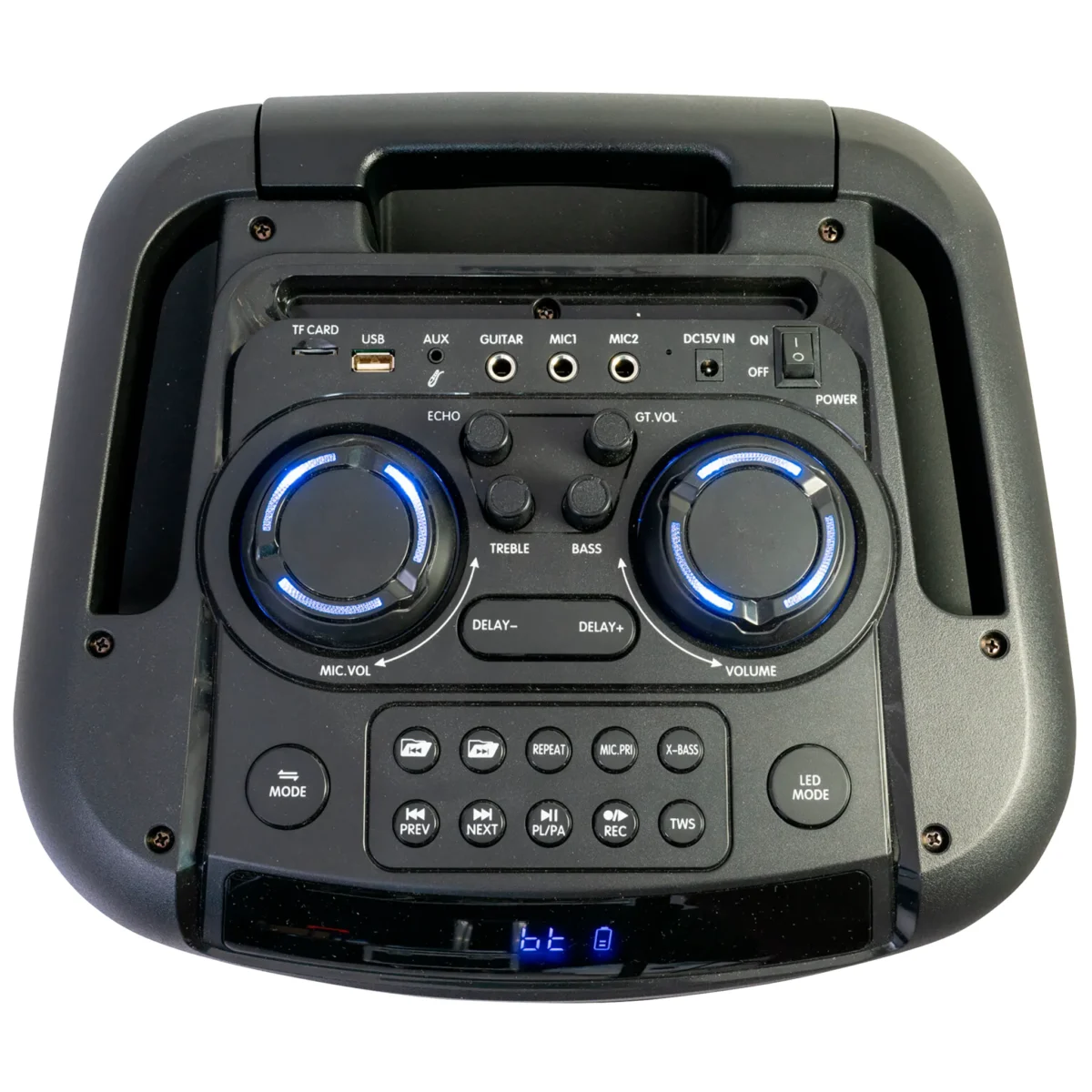 Mobile Beschallungsanlage "MOBILE800", 800W, Bluetooth, Lichteffekte – Bild 4