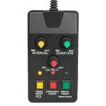 Programmierbare Nebelmaschine IBIZA "LSM1200PRO" Fernbedienung, DMX, 1200W – Bild 3
