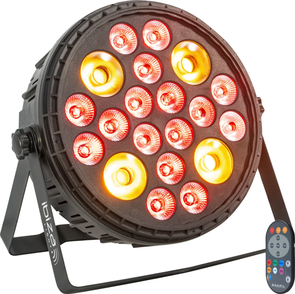 Licht Effekt IBIZA "BIGPAR" inkl. Fernbedienung, 120W, 250x85mm – Bild 1