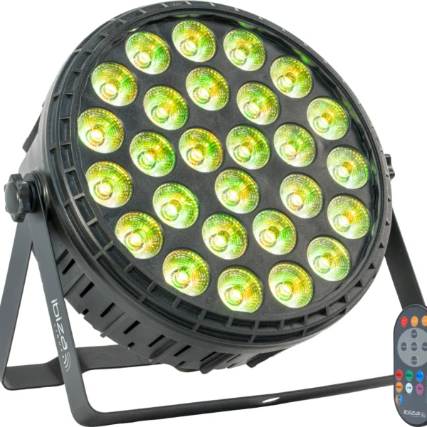 Licht Effekt IBIZA "BIGPAR" inkl. Fernbedienung, 120W, 250x85mm, Farbvielfalt