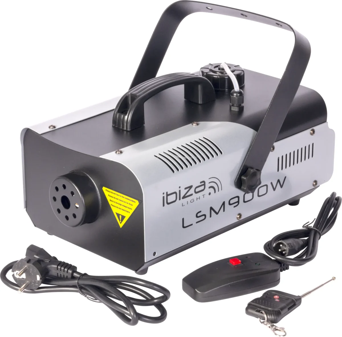 Nebelmaschine IBIZA "LSM900W" inkl. Fernbedienungen, 900W – Bild 1