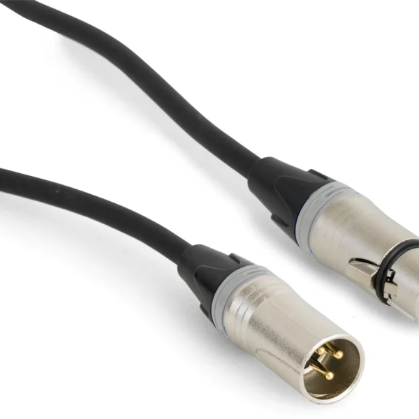 Hochwertiges Audiokabel BST "SOUND-XLRM-XLRF-20" 20m, XLR Stecker u. Buchse