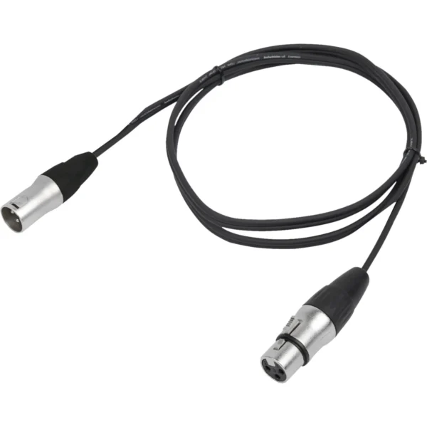 Hochwertiges Mikrofonkabel BST "XLRM/XLRF-10" 10m, XLR Stecker u. Buchse