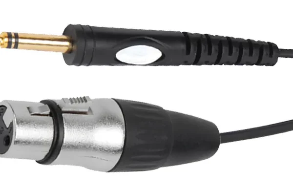Hochwertiges Verbindungskabel BST "XLRF-JACKM-6" 6m,1x Klinkenstecker 1x XLR