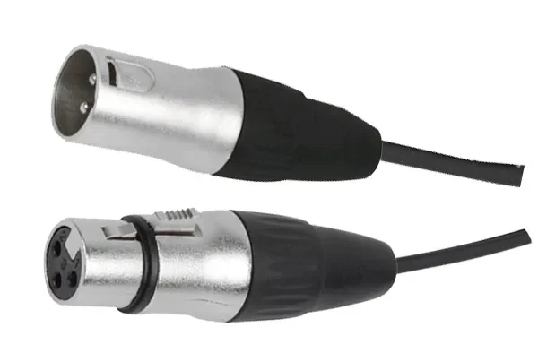 Hochwertiges Mikrofonkabel BST XLRM/XLRF-1,5" 1,5m,1x XLR Buchse/ Stecker