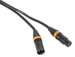 DMX Kabel "DMX-XLRF-XLRM-3" DMX Kabel Stecker/ Buchse, 3m