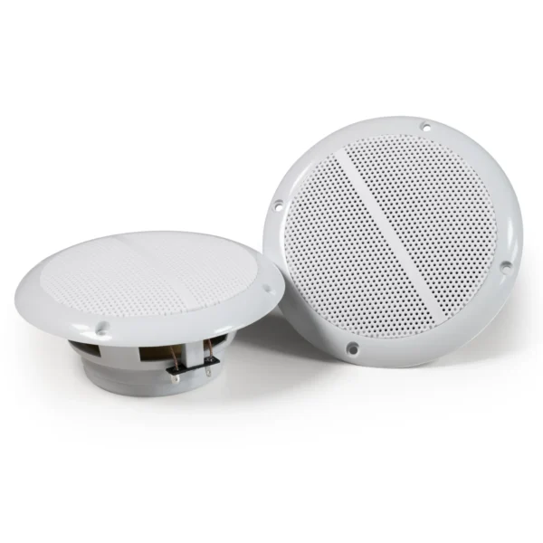 Decken- und Wandaußenlautsprecher HOLLYWOOD "WL-15", Ø 148mm, 80 Watt, weiß, Paar