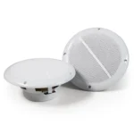 Decken- und Wandaußenlautsprecher HOLLYWOOD "WL-18", Ø 179mm, 100 Watt, weiß, Paar