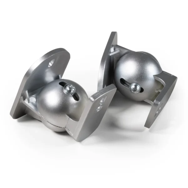 Wandhalterung für Lautsprecher HOLLYWOOD "LB-W5S" max.5kg, neigbar, silber, PAAR