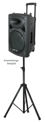 Lautsprecherstativ IBIZA "SS03" max. 1,8m Höhe, max. 30kg – Bild 2