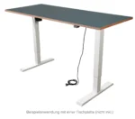 Tischgestell imstande "smart-w" max. 70kg, Breite 84-130cm, Höhe 73-123cm – Bild 4