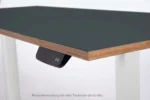 Tischgestell imstande "business-w" max. 125kg, Breite 100-170cm, Höhe 62-128cm – Bild 5