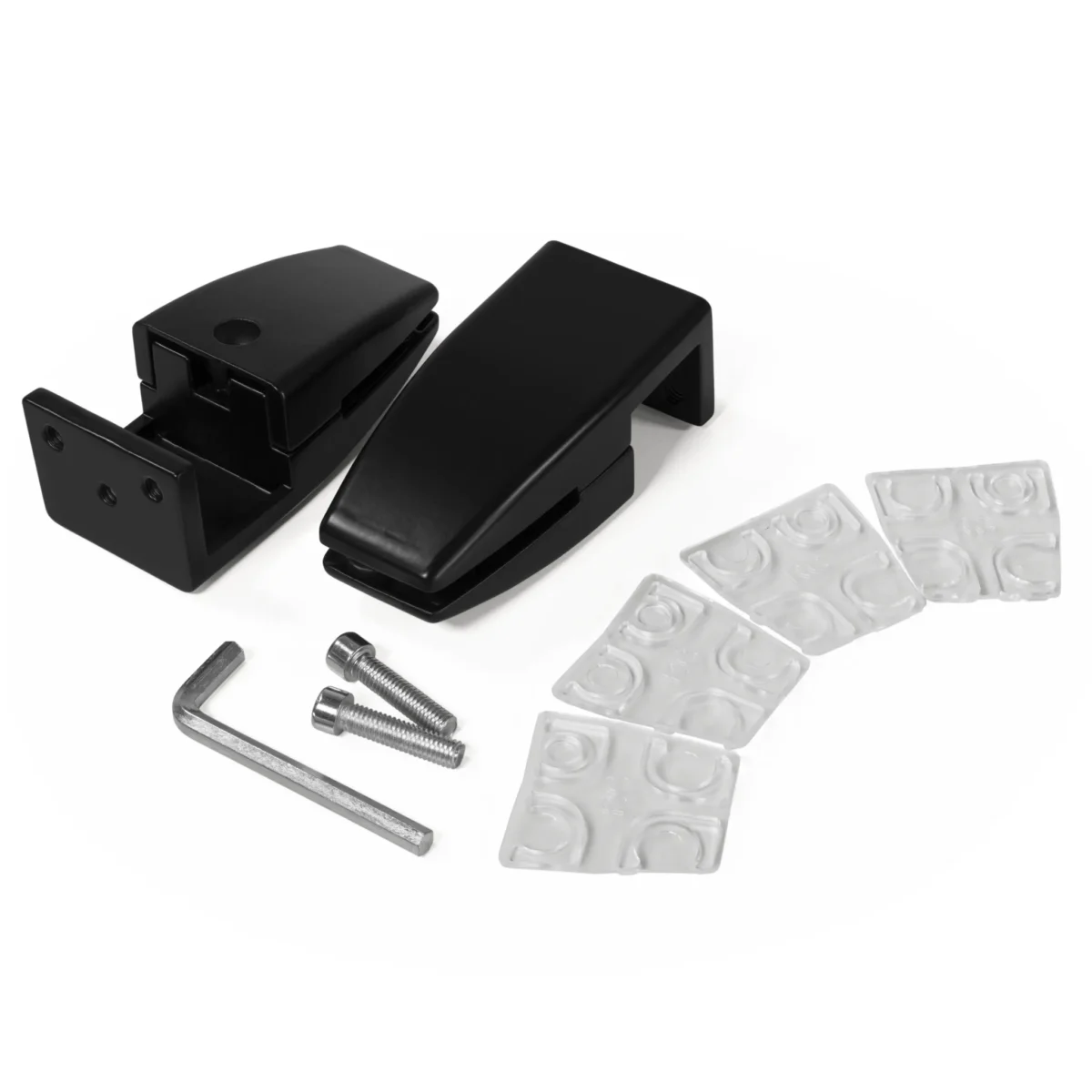 Clip für Trennwand imstande, schwarz, 2er-Pack – Bild 1