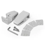 Clip für Trennwand imstande, weiß, 2er-Pack
