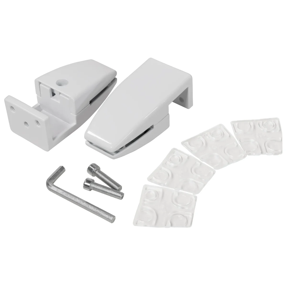 Trennwand-Set imstande, 1x Akustik-Trennwand 60x40cm, 1x Clip weiß, 2er-Pack – Bild 4