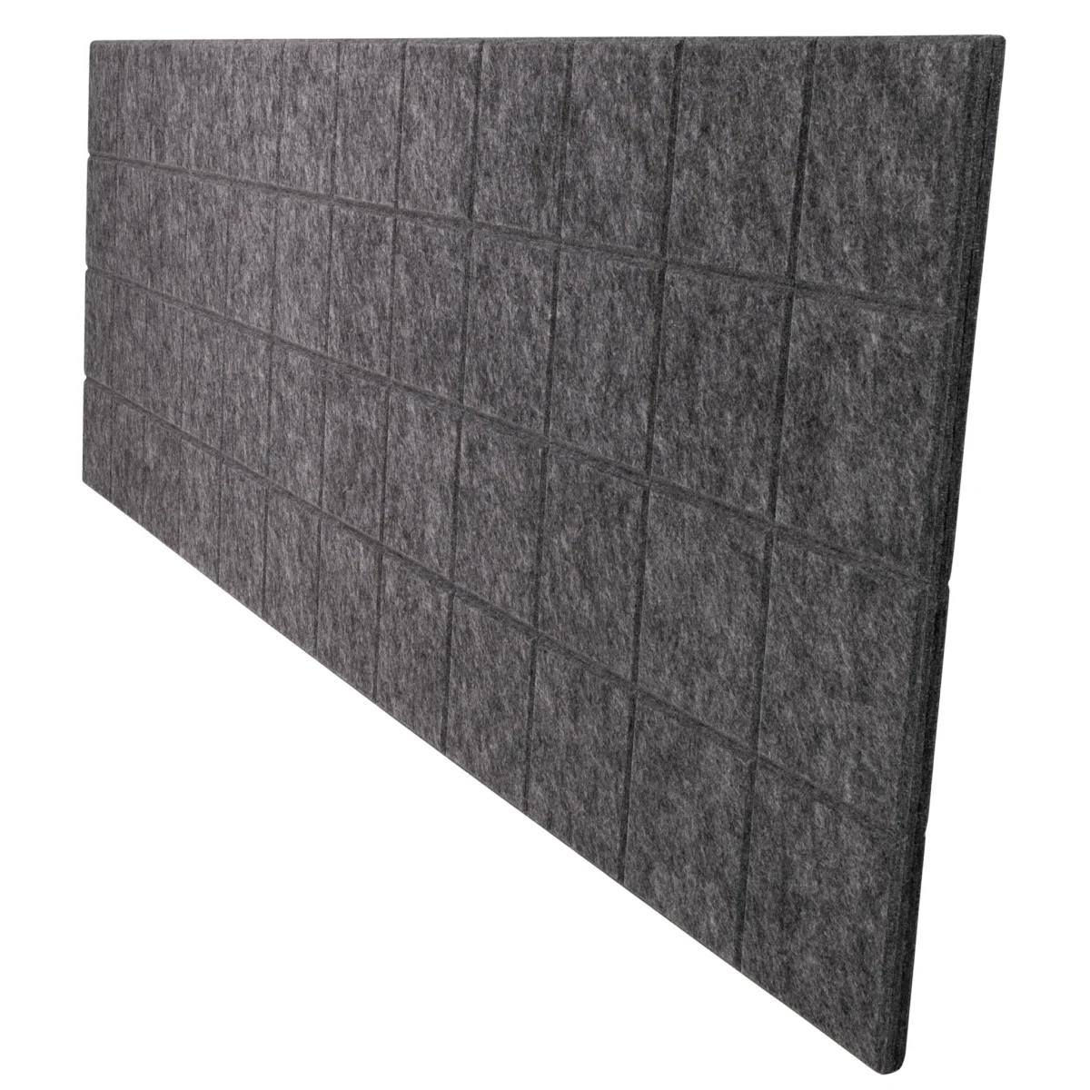 Trennwand-Set imstande, 1x Akustik-Trennwand 120x40cm, 1x Clip, schwarz,2er-Pack – Bild 2