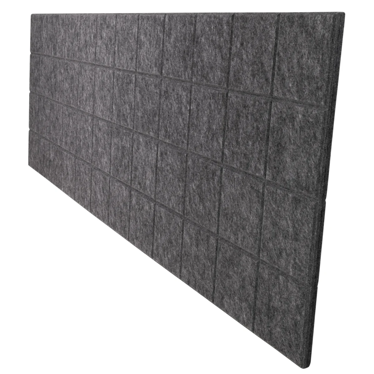 Trennwand-Set imstande, 1x Akustik-Trennwand 120x40cm, 1x. Clip, weiß, 2er-Pack – Bild 2