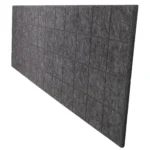 Trennwand-Set imstande, 1x Akustik-Trennwand 120x40cm, 1x. Clip, weiß, 2er-Pack – Bild 2