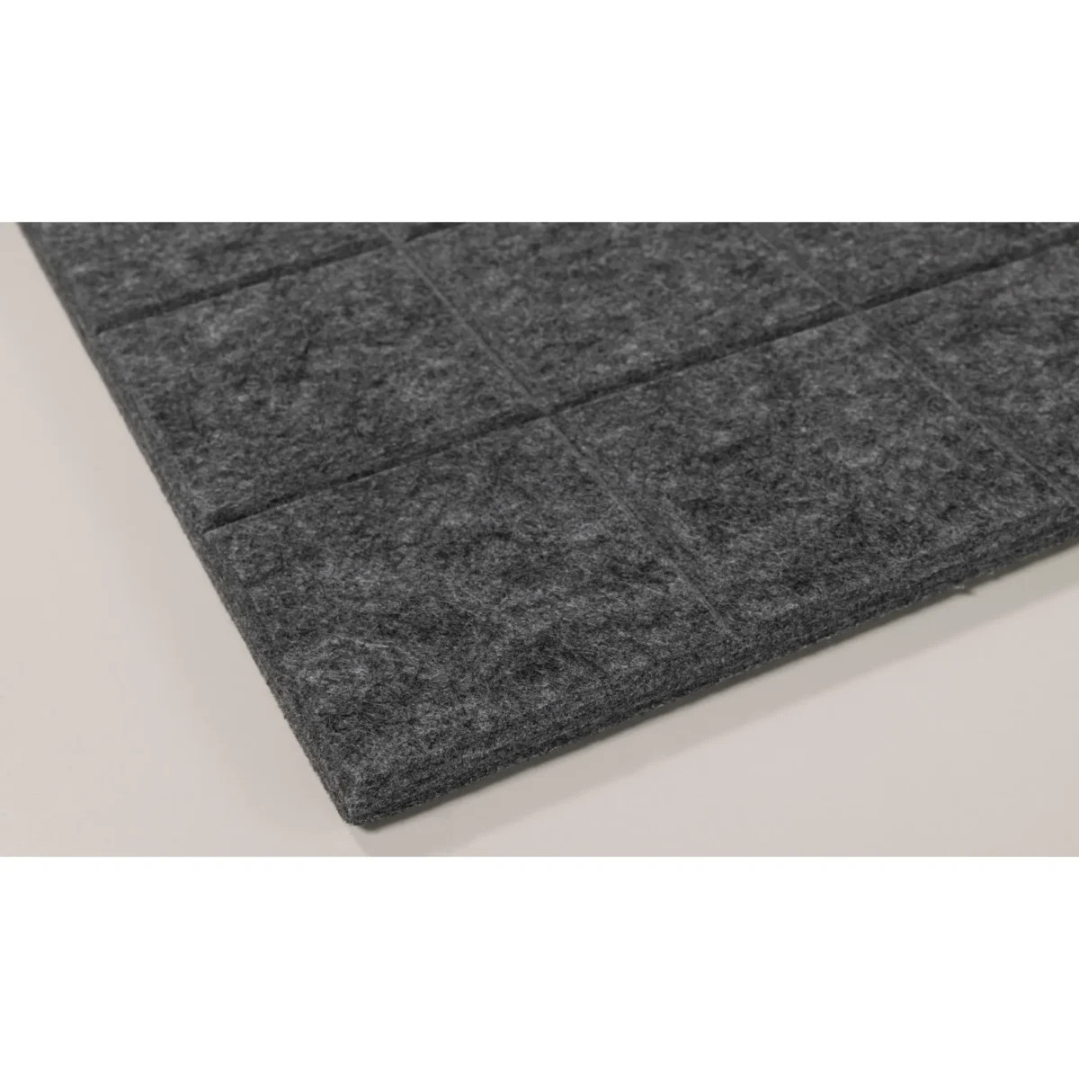 Trennwand-Set imstande, 1x Akustik-Trennwand 120x40cm, 1x. Clip, weiß, 2er-Pack – Bild 3