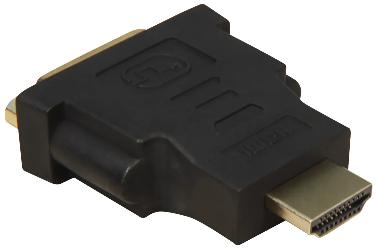 HDMI-DVI Adapter HDMI Stecker auf DVI Buchse – Bild 2