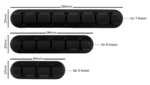 Kabelhalter HOLLYWOOD, 3er-Pack Kabelmanagement / Organizer – Bild 5