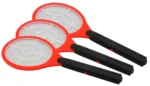 Elektrische Fliegenklatsche McPower, 2x Mignon (AA), 46x17cm, rot, 3er-Pack