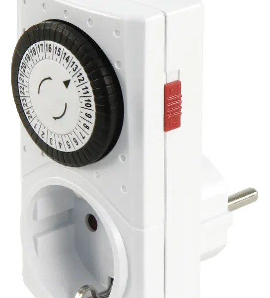 Mechanische Tages-Zeitschaltuhr, 24 Std., 3.680 W