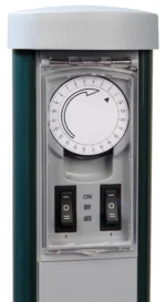 Mechanische Zeitschaltuhr, 2-fach Steckdose, für den Außenbereich, IP44 – Bild 2