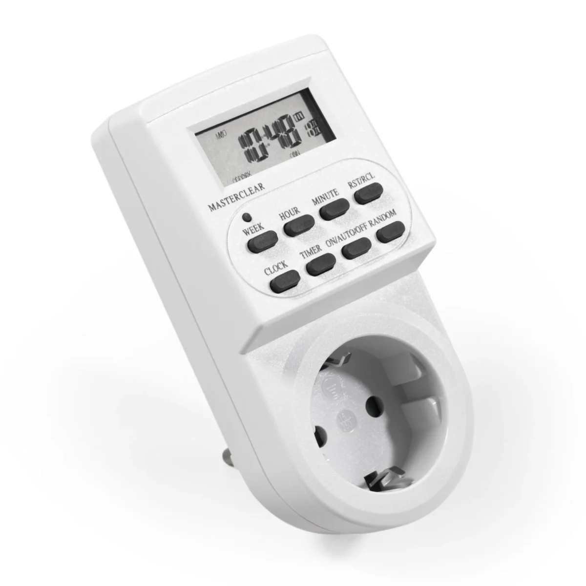 Digitale Zeitschaltuhr McPower "AZ-62" 10 Schaltprogramme, 12/24Std Zyklus – Bild 1