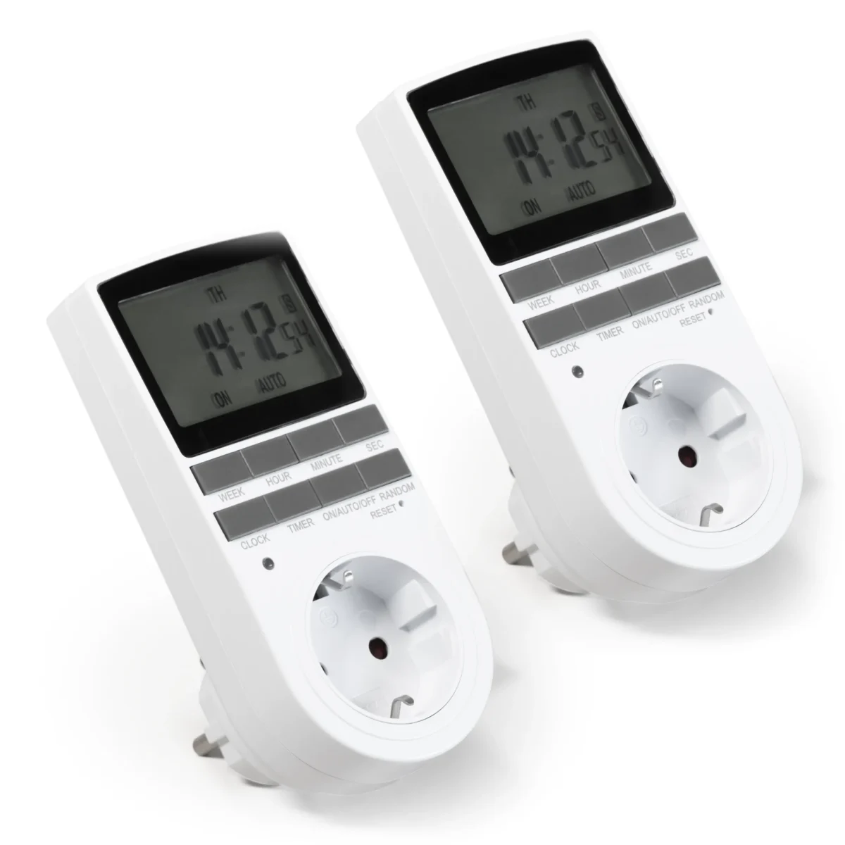 Digitale Zeitschaltuhr McPower "WZ-10" 2er-Pack, 10 Programme, 24Std Timer,3680W – Bild 1