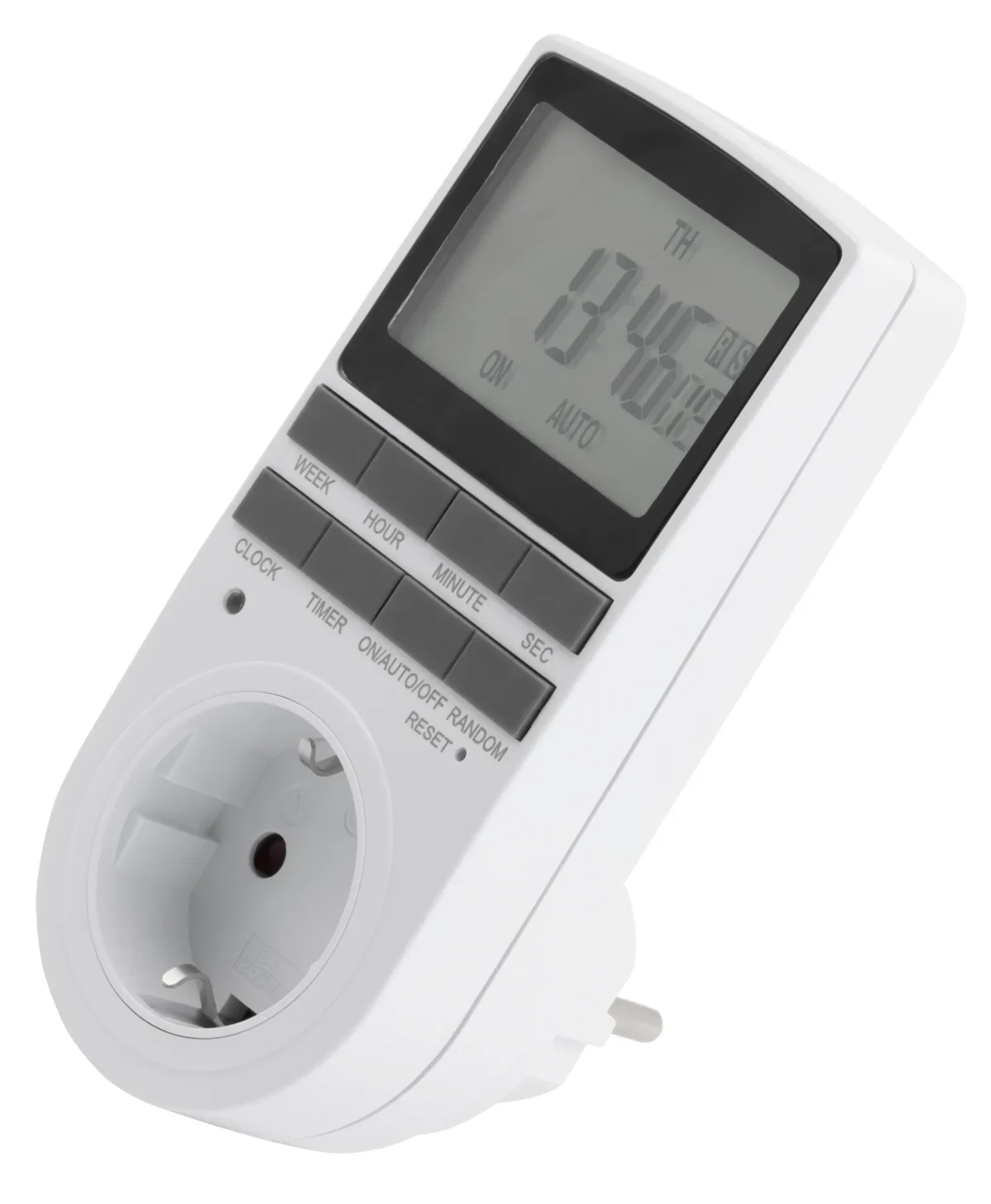 Digitale Zeitschaltuhr McPower "WZ-10" 2er-Pack, 10 Programme, 24Std Timer,3680W – Bild 2