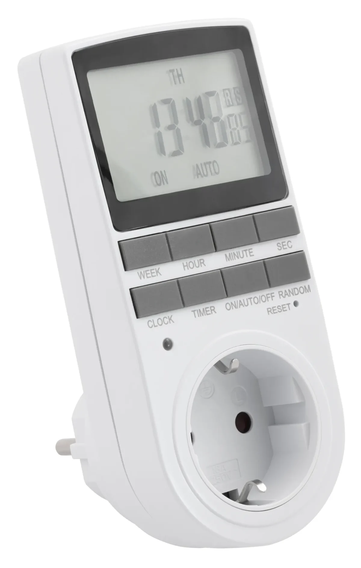 Digitale Zeitschaltuhr McPower "WZ-10" 2er-Pack, 10 Programme, 24Std Timer,3680W – Bild 3