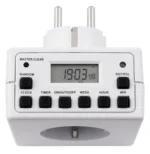 Digitale Zeitschaltuhr McPower "AZ-53" 2er-Pack, 10 Programme, 12/24Std Zyklus – Bild 3
