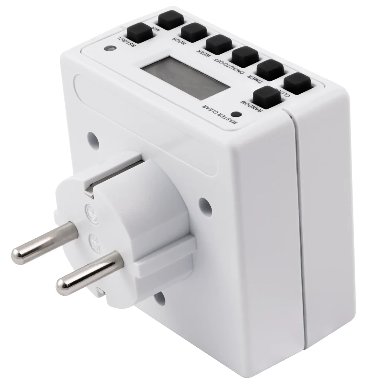 Digitale Zeitschaltuhr McPower "AZ-53" 2er-Pack, 10 Programme, 12/24Std Zyklus – Bild 4