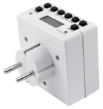 Digitale Zeitschaltuhr McPower "AZ-53" 2er-Pack, 10 Programme, 12/24Std Zyklus – Bild 4