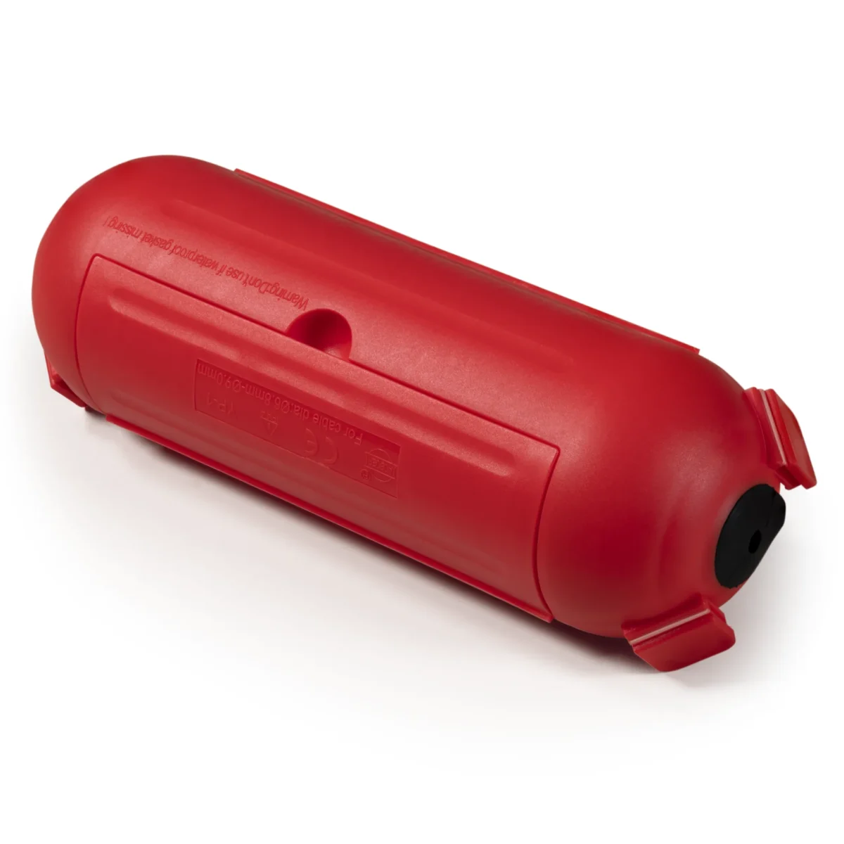 Sicherheits-Schutzbox McPower für Kabel, IP44, rot – Bild 1