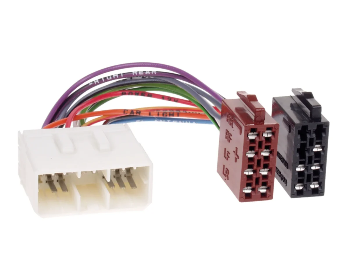 ISO Adapterkabel Hyundai / Mitsubishi / SsangYong – Bild 1