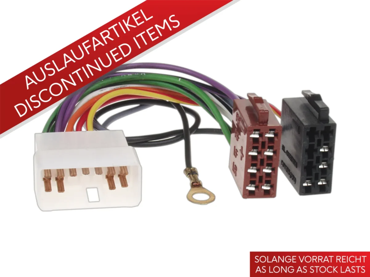 ISO Adapterkabel Subaru Justy ISO Norm – Bild 1