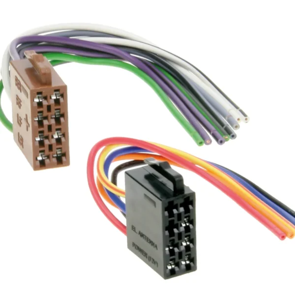 Radioadapter ISO Strom/Lautsprecherlose Kabel 15cm