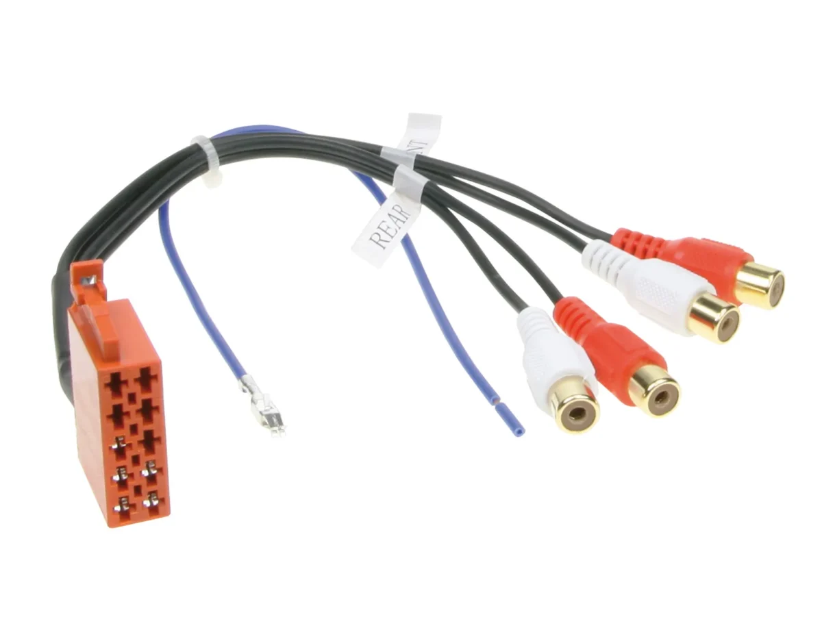 Vorverstärkeradapter ISO Cinch – Bild 1
