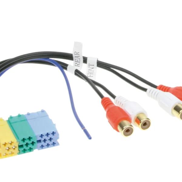 Vorverstärkeradapter Mini ISO Cinch