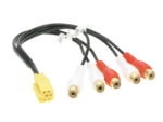 Vorverstärkeradapter Mini ISO Cinch – Bild 2