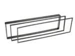 1-DIN Distanzrahmen Citroen/Peugeot 2.5/3.9/10mm