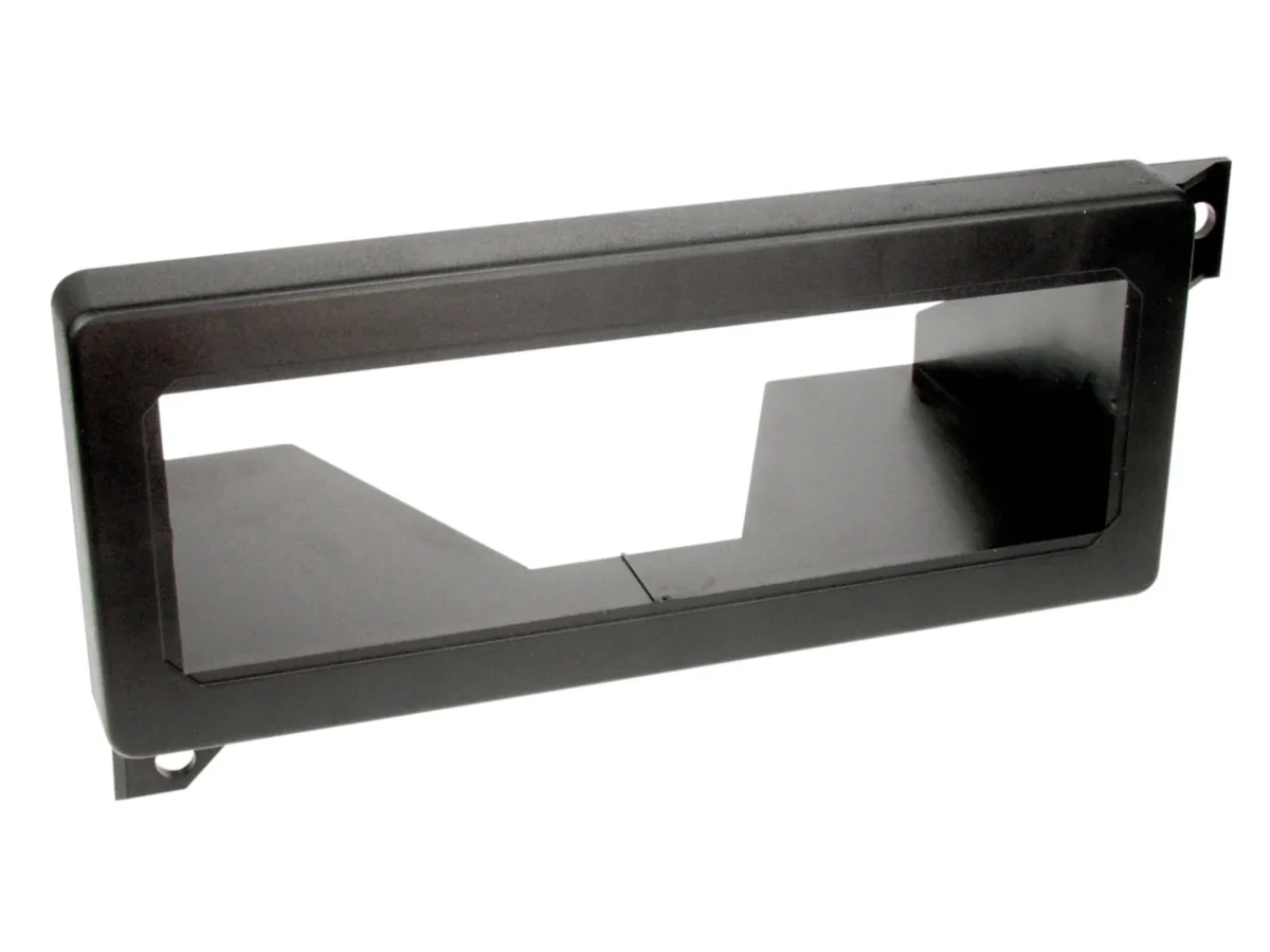 1-DIN Radioblende Chrysler/Dodge/Jeep/Plymouth schwarz – Bild 1