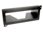 1-DIN Radioblende Chrysler/Dodge/Jeep/Plymouth schwarz