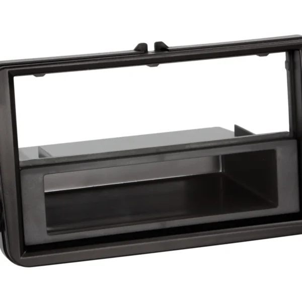 2-ISO Radioblende mit Fach Seat/Skod/aVW schwarz