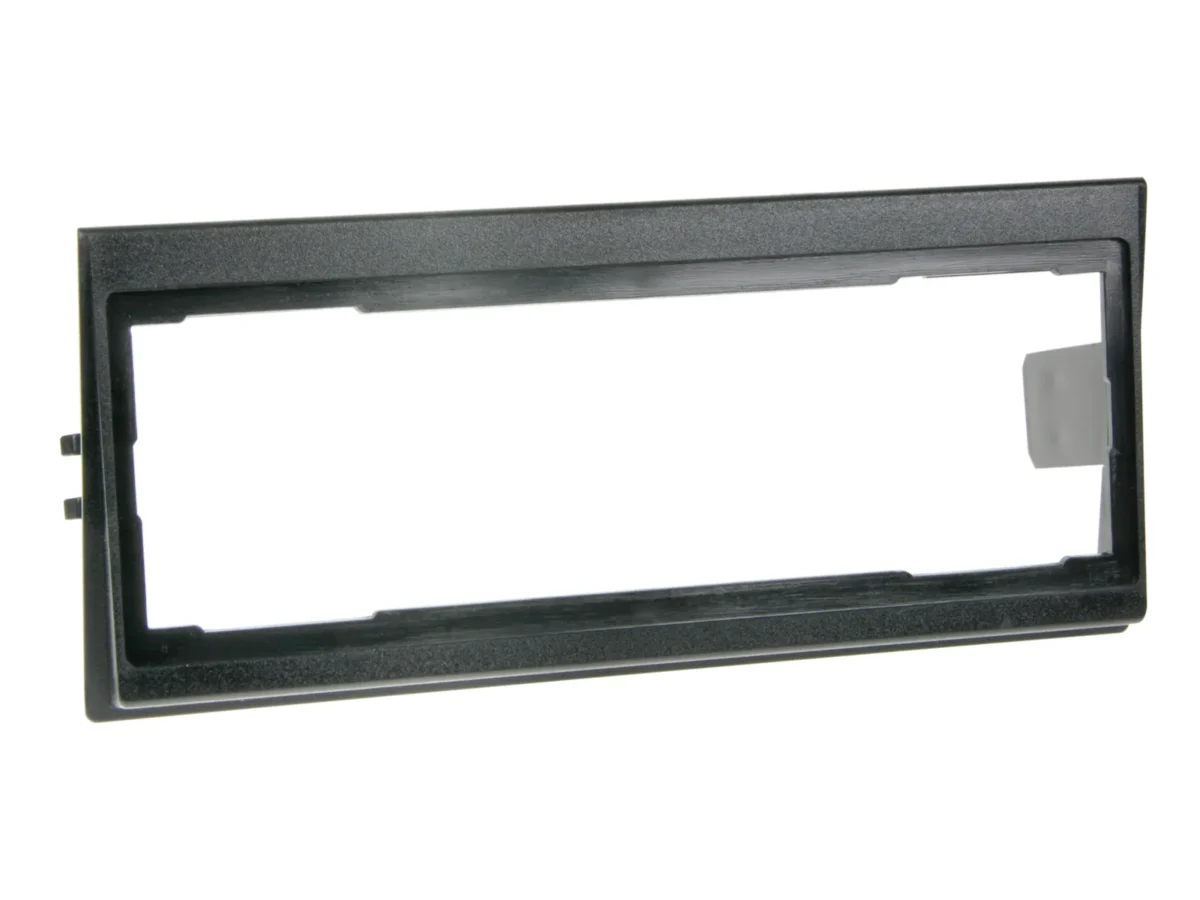 1-DIN Radioblende Volvo 740/760/940/960 schwarz – Bild 1